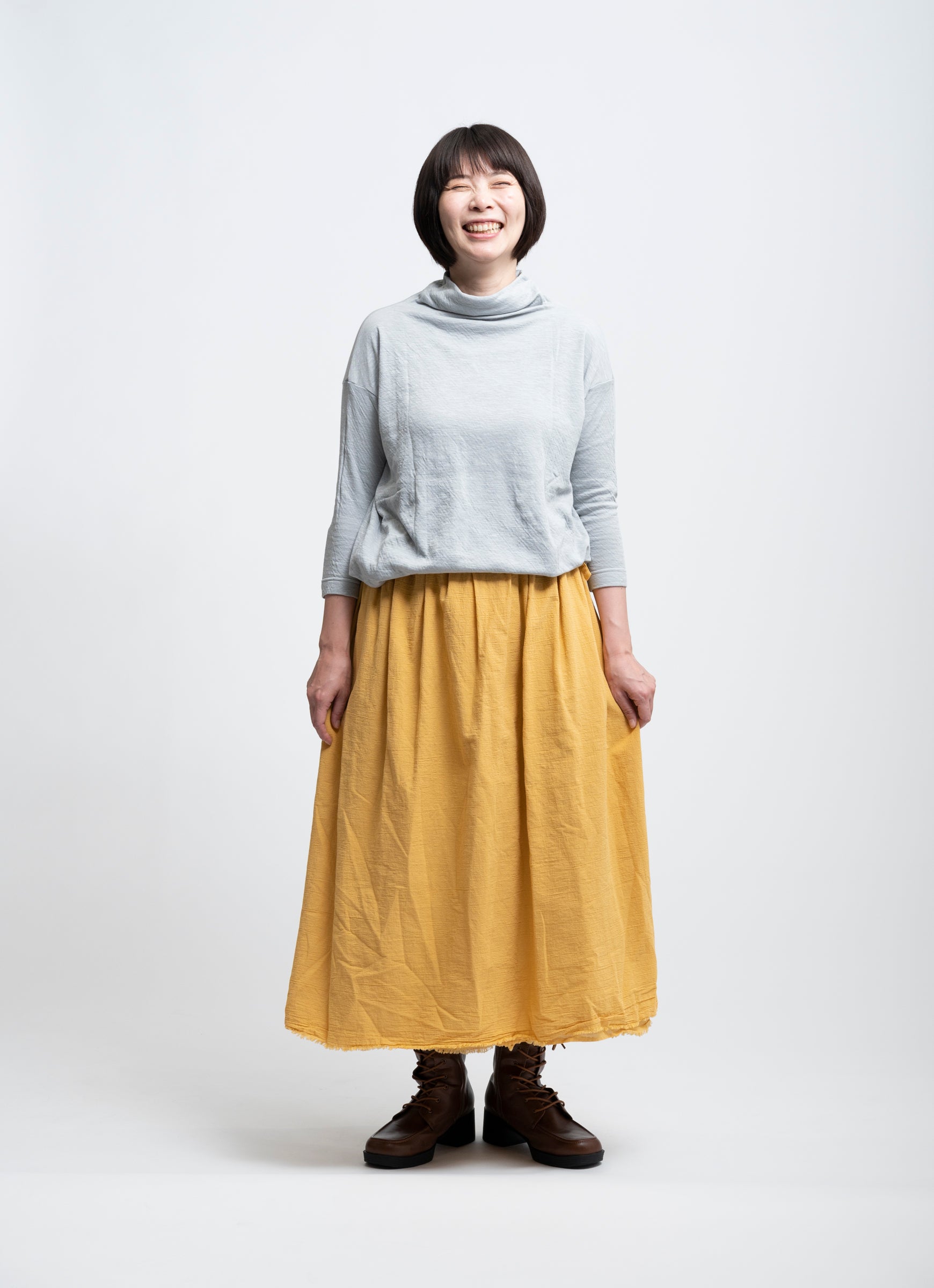 日本製 dulcamara よそいき プリーツ ラップ スカート レイヤード 紺 日本製 dulcamara よそいき プリーツ ラップ スカート レイヤード 紺