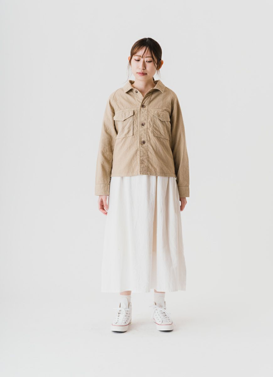 よ*ー様 Classic Clothing Original ワークジャケット 在庫限り】ワークジャケット（リサイクルコットン混二重ガーゼ）｜ao