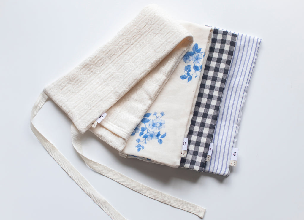 【accos×aoコラボ】首・肩用 米ぬか玄米カイロ（よもぎ）カバー付