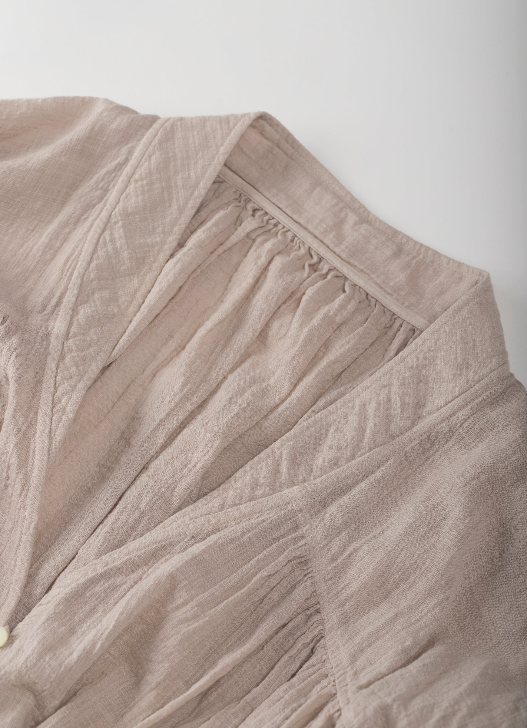 ガーゼギャザーガウン