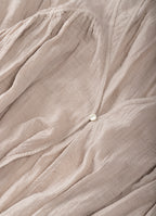 ガーゼギャザーガウン