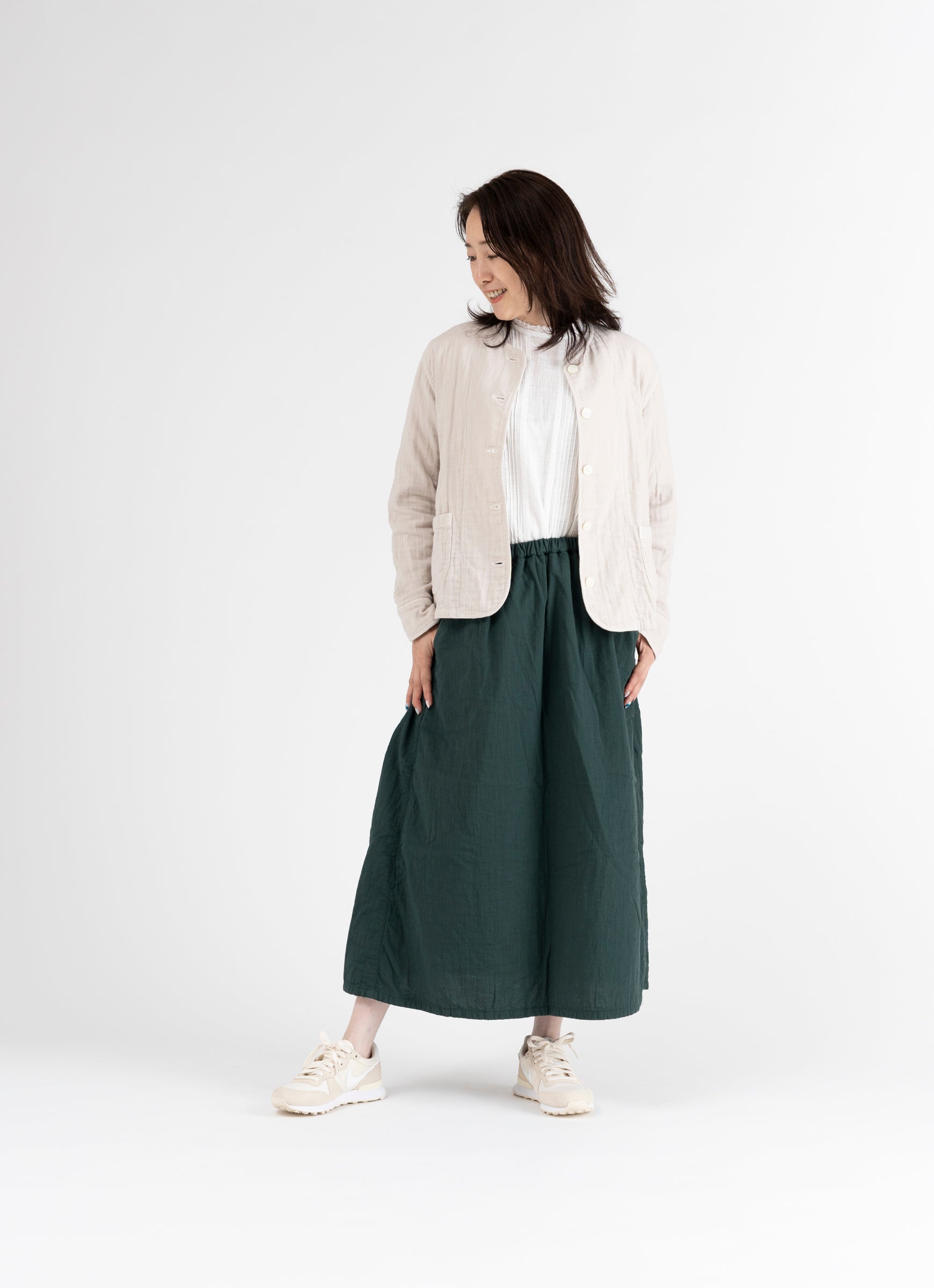 ガーゼフリースカート