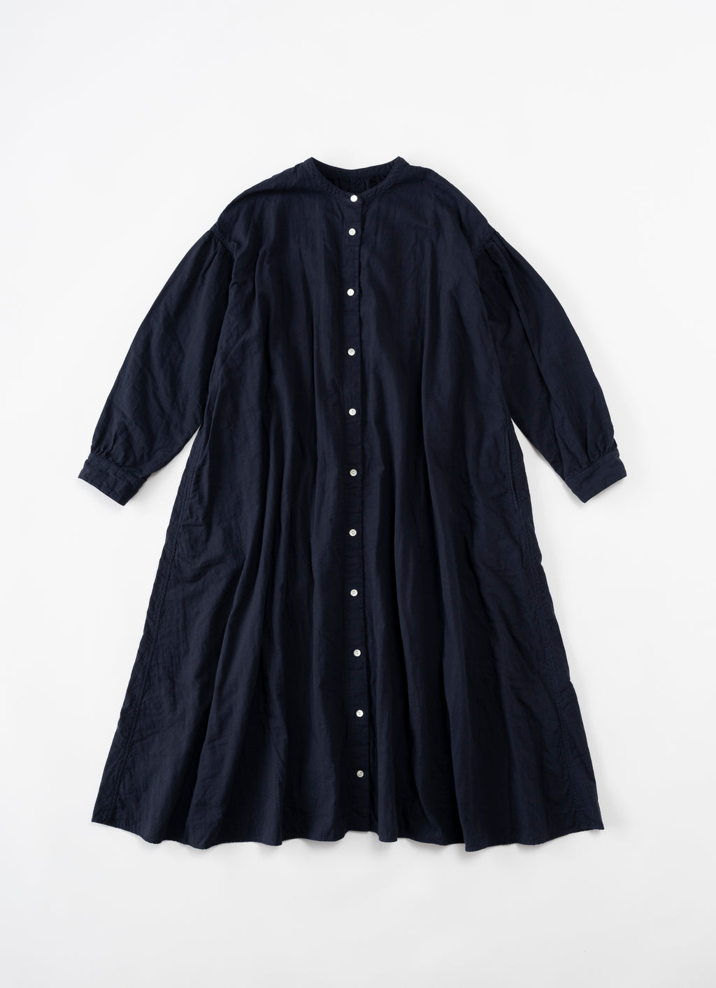 バンドカラーワンピース