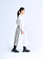 ストライプガーゼポケットスカート