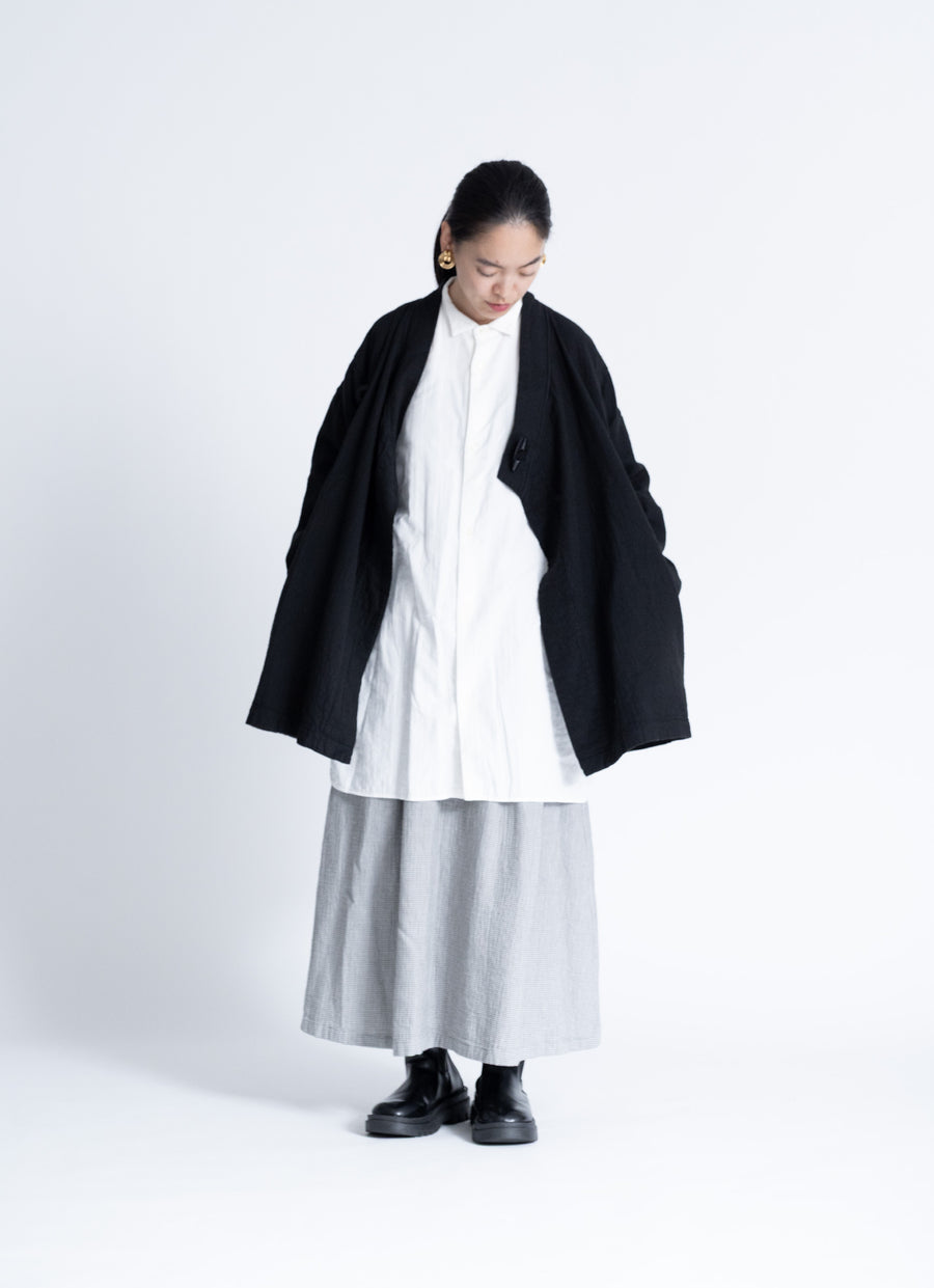 ガーゼカシュクールコート