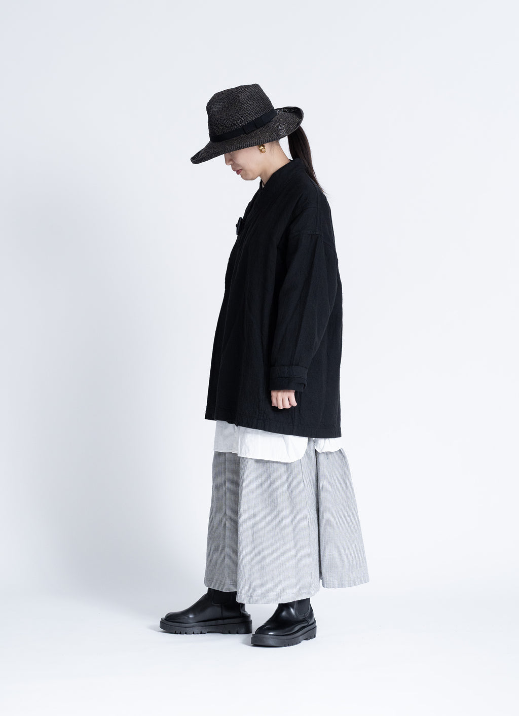 ガーゼカシュクールコート