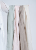 シルク混カラーストール