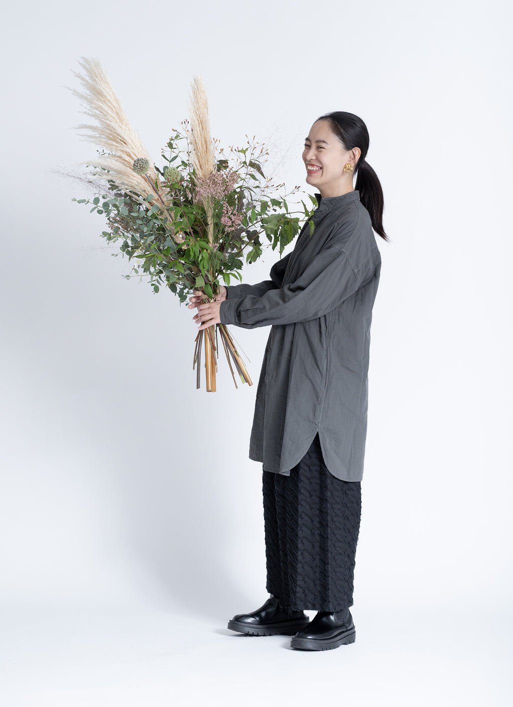 ガーゼウィングシャツコート