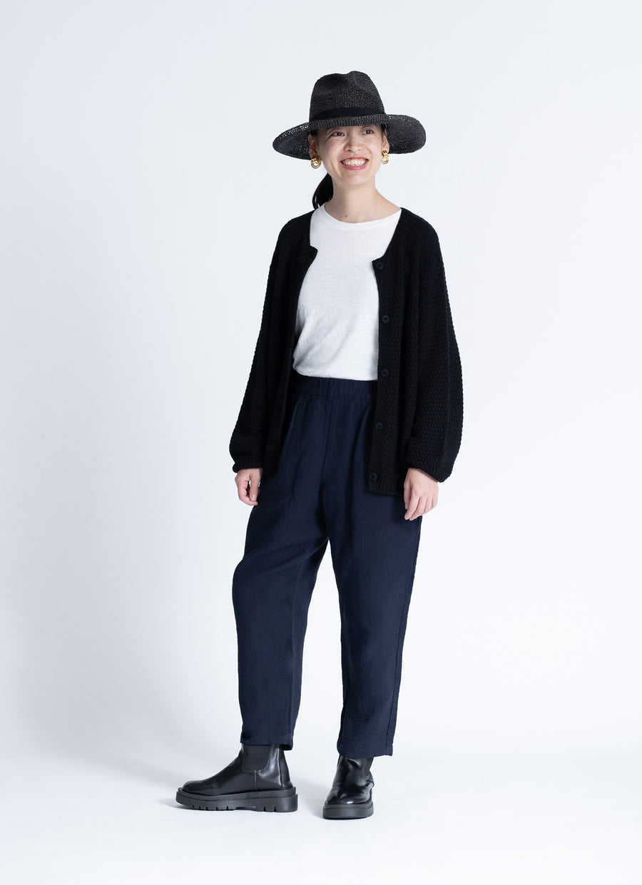 ガーゼイージーペグパンツ