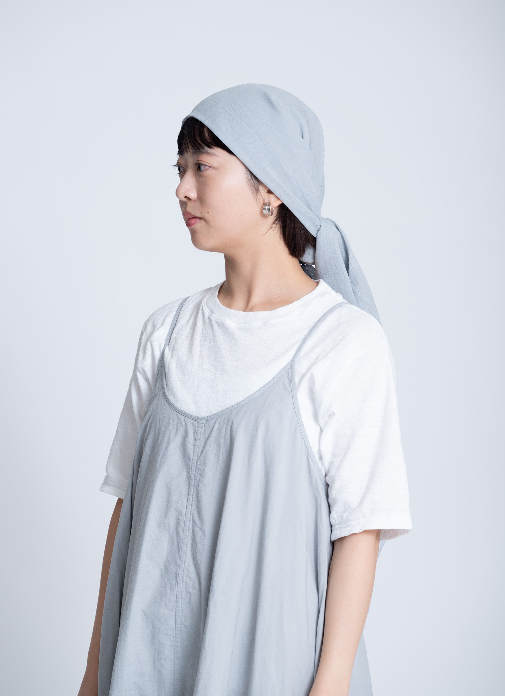 シルク混カラーストール