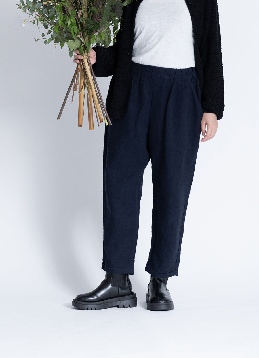 ガーゼイージーペグパンツ