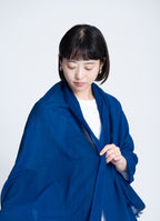 シルク混カラーストール