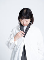 シルク混カラーストール