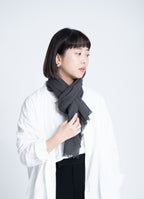 シルク混カラーストール