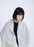 シルク混カラーストール