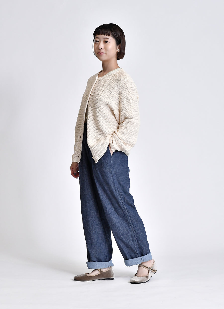 デニムガーゼイージーパンツ – ao daikanyama