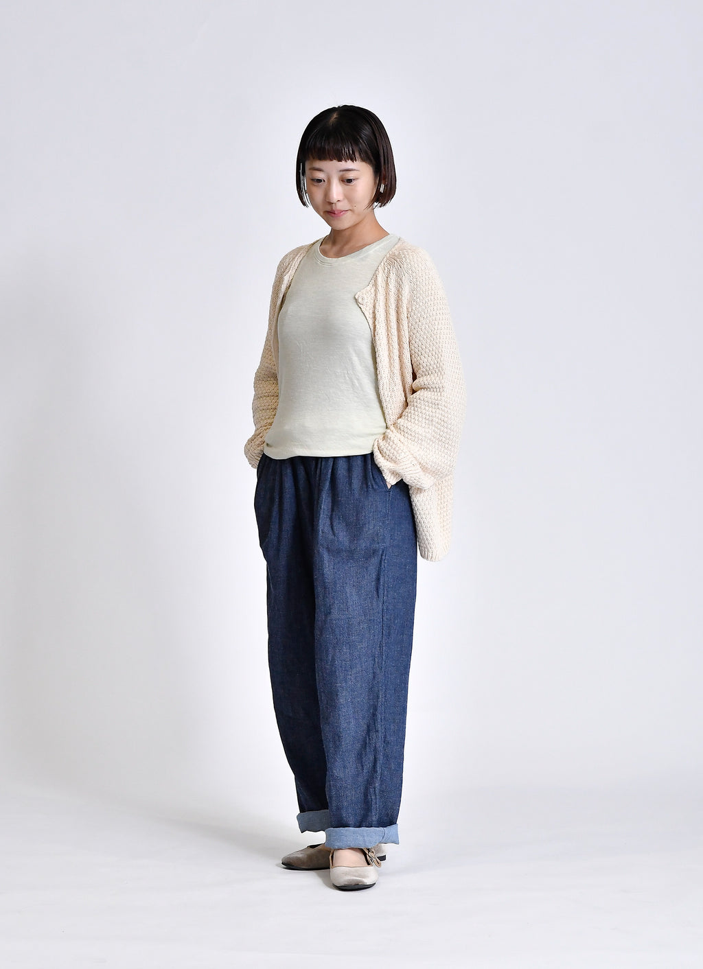 【在庫限り】8分袖Tシャツ