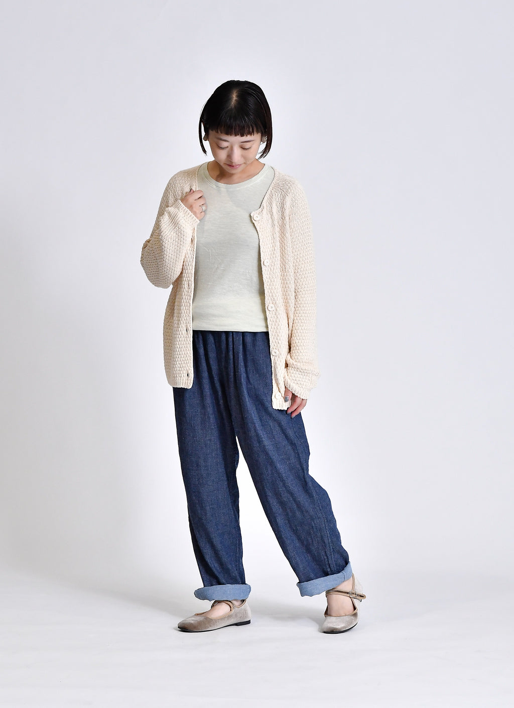 【在庫限り】8分袖Tシャツ