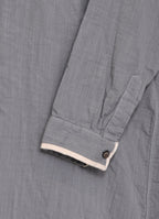 ガーゼロングシャツワンピース