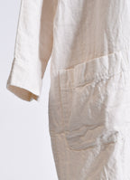 ガーゼロングコート