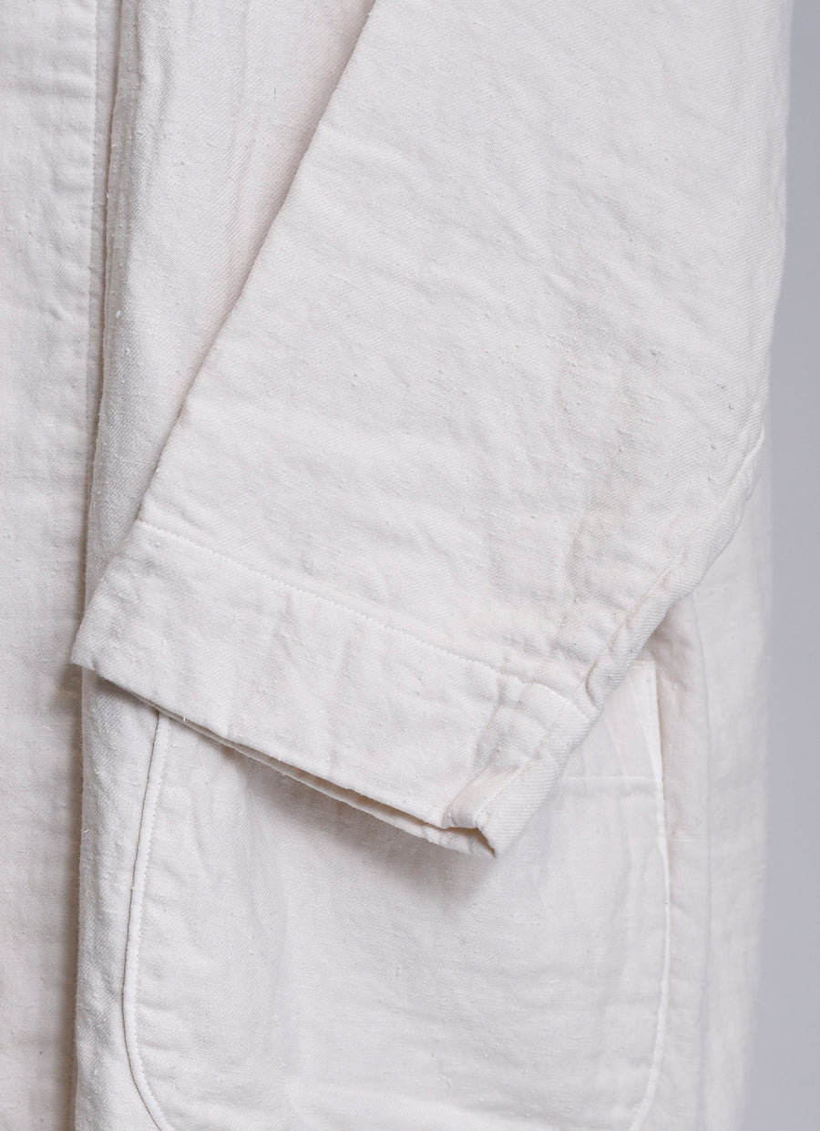 ガーゼロングコート