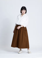ガーゼポケットスカート