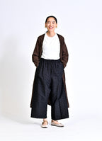 ガーゼ前開きワンピース