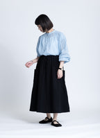 ガーゼポケットスカート