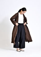 ガーゼ前開きワンピース