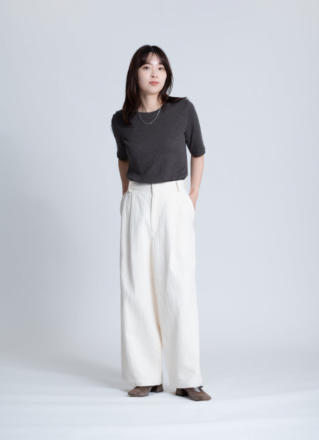5分袖Tシャツ