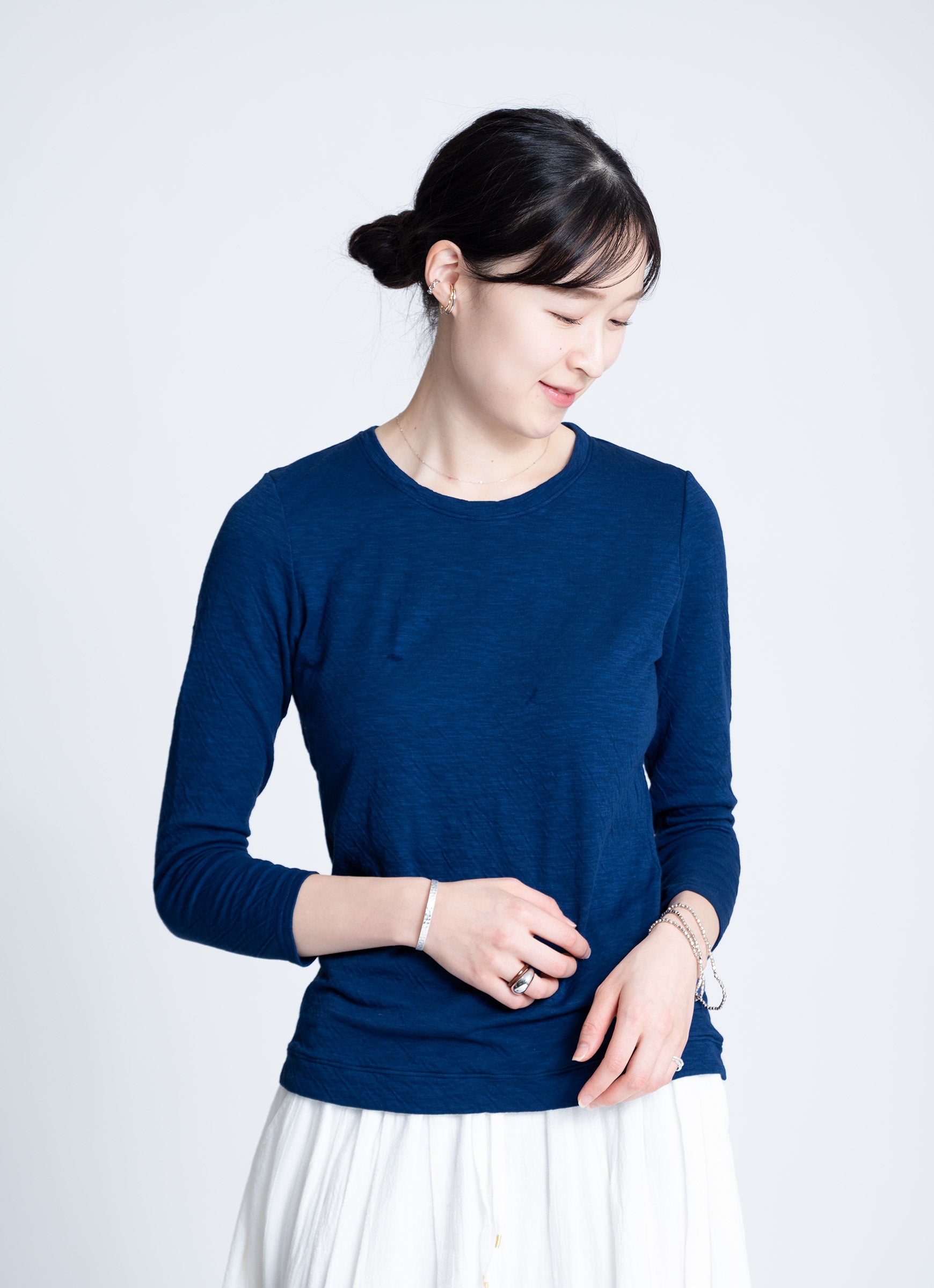 8分袖Tシャツ