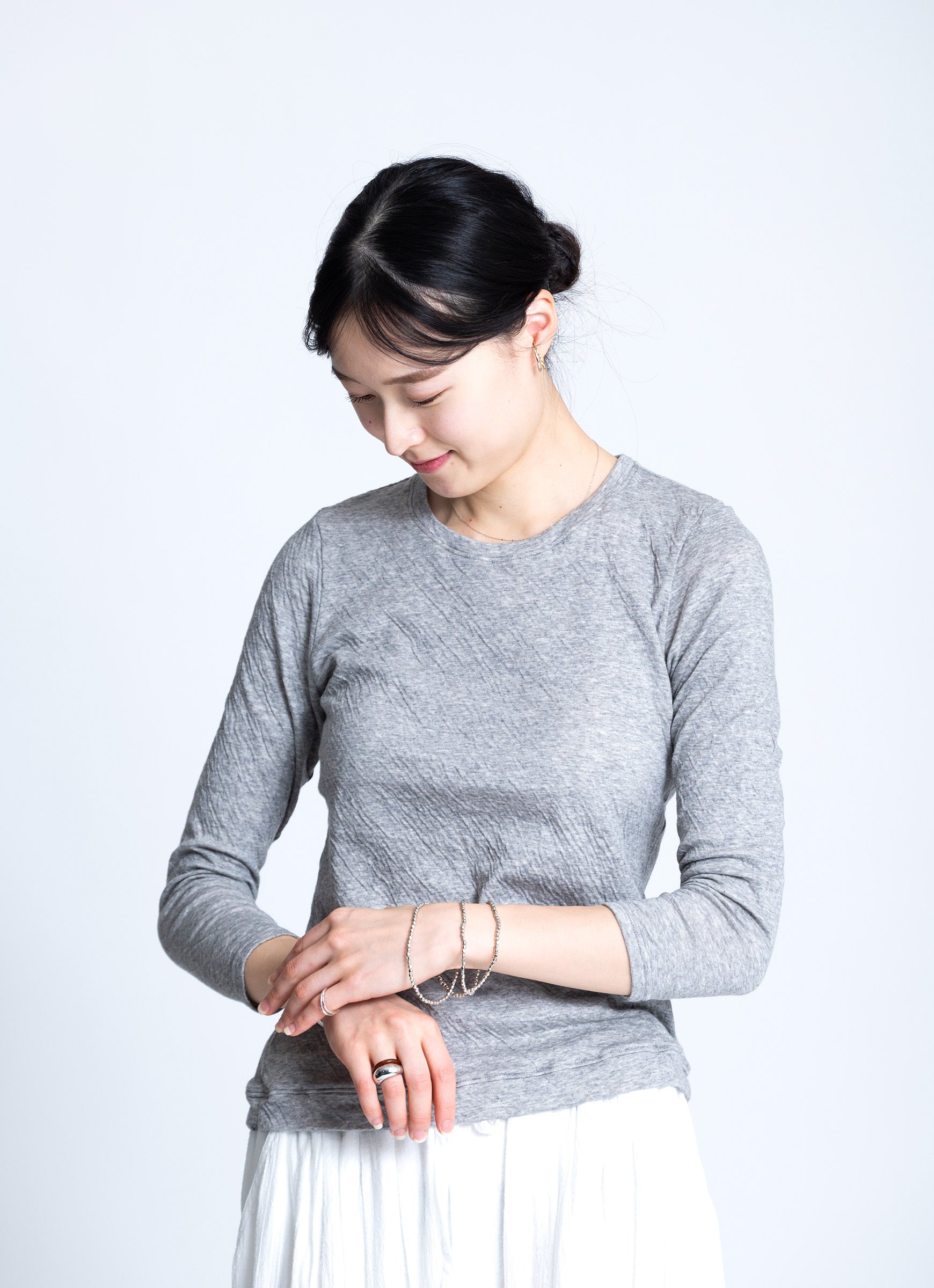 8分袖Tシャツ
