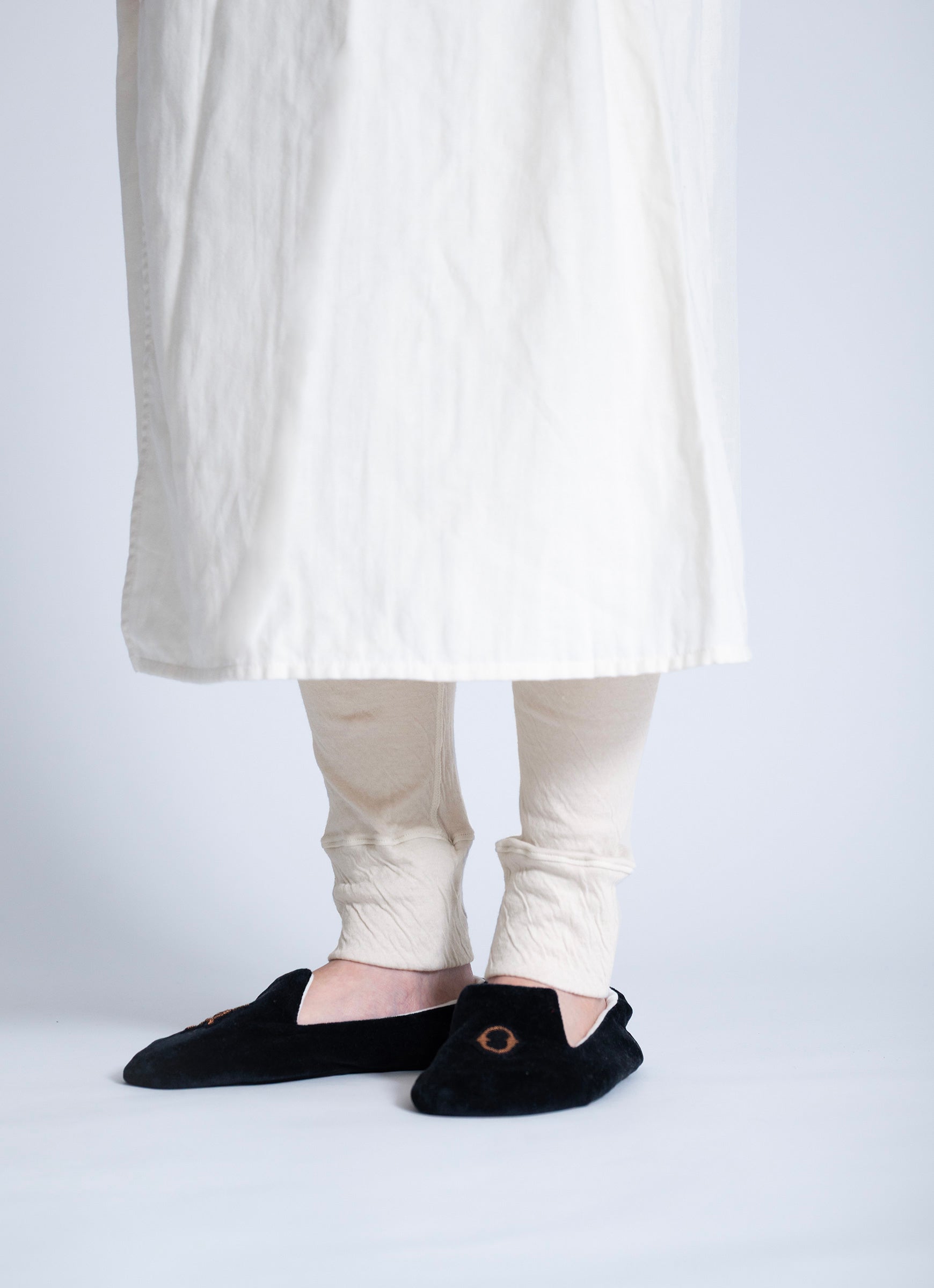 シルク混なめらかスパッツ