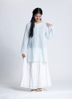 ガーゼクルタシャツ