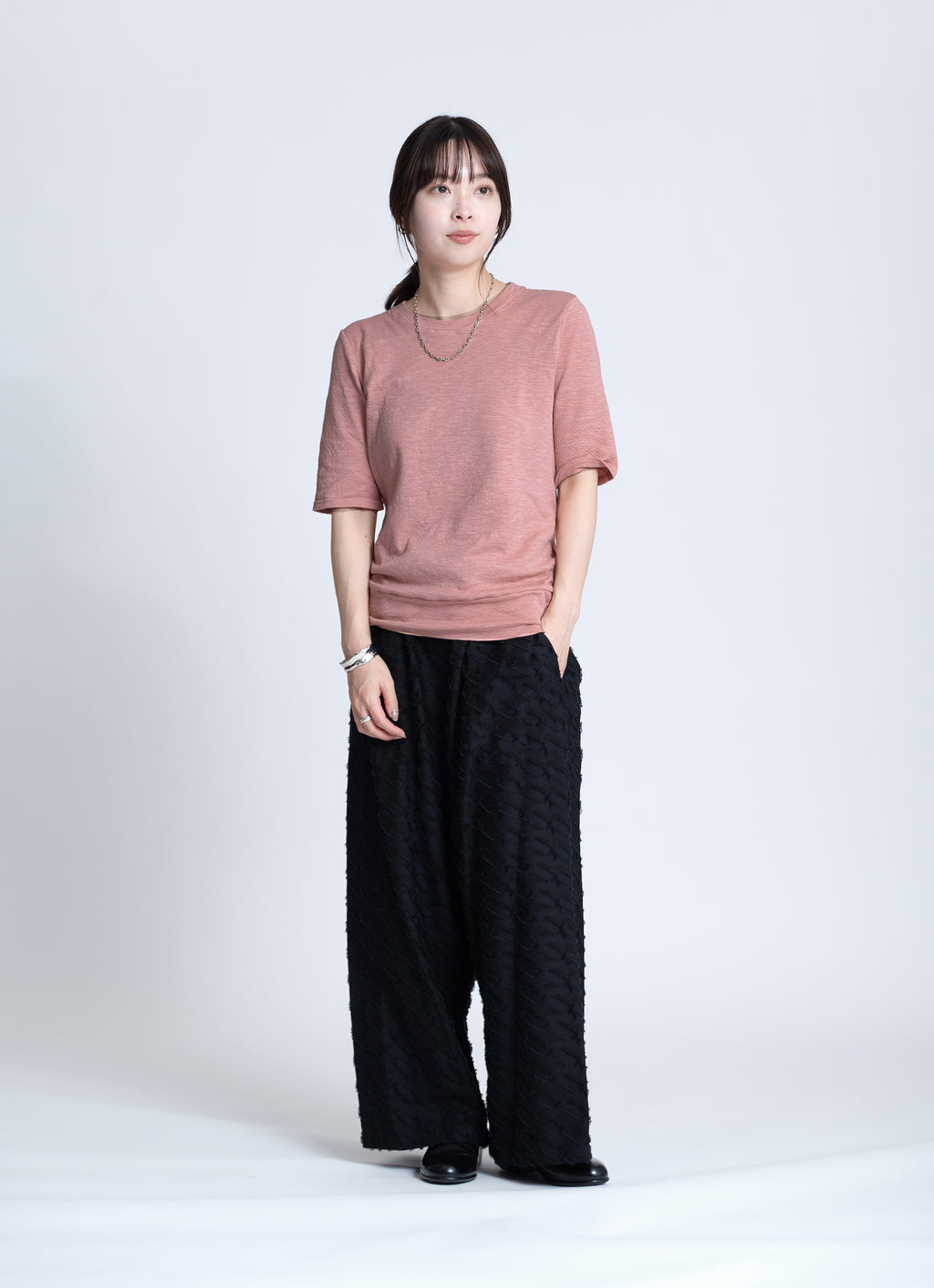 5分袖Tシャツ