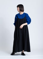 スーピマガーゼクルーネックブラウス