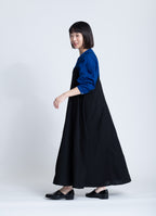 スーピマガーゼクルーネックブラウス