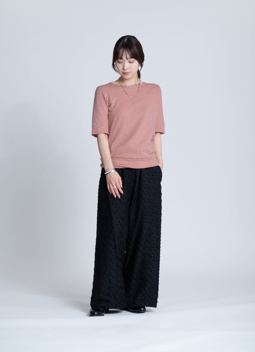 5分袖Tシャツ