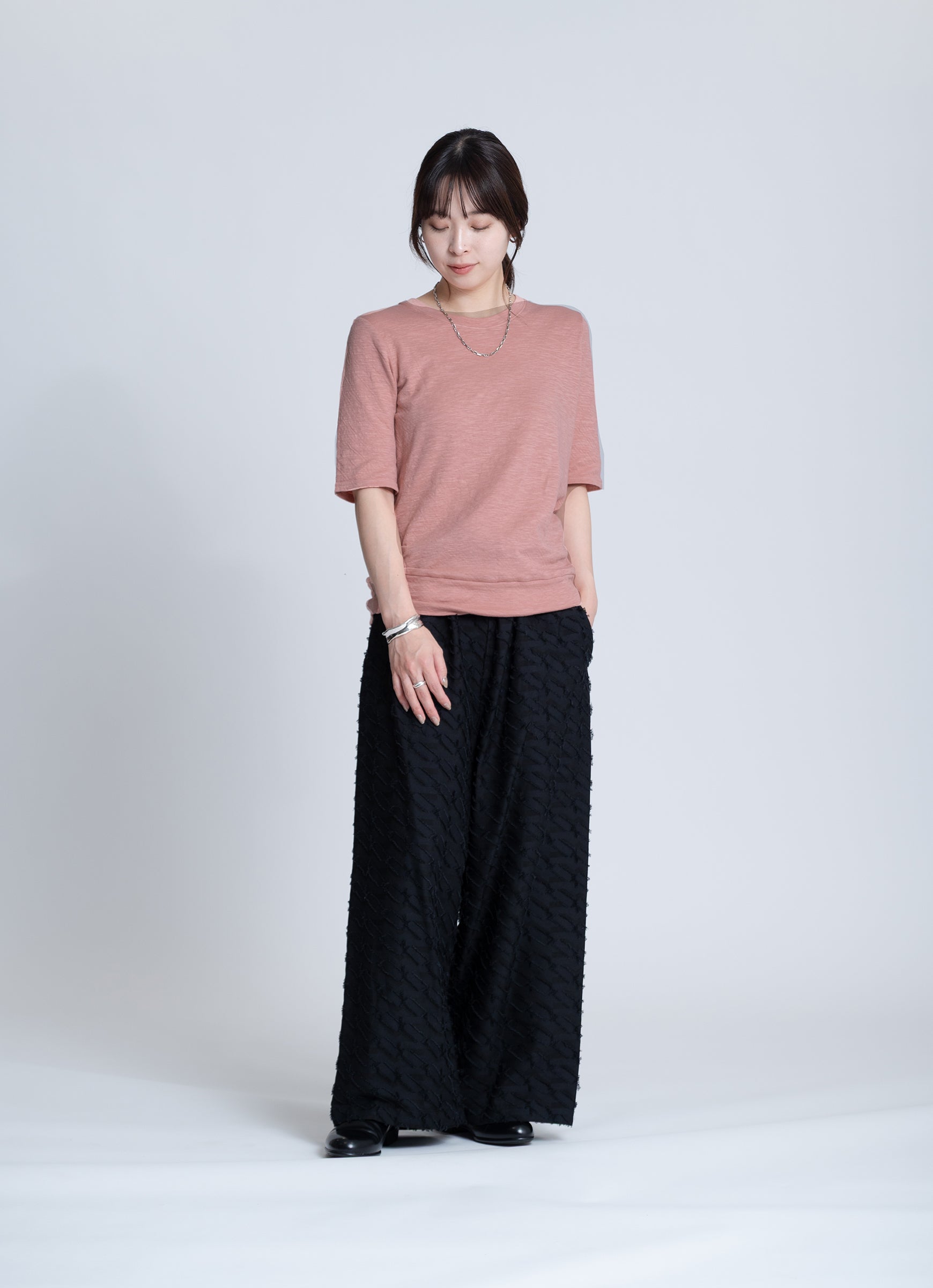 5分袖Tシャツ