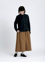 ラウンドカラーブラウス