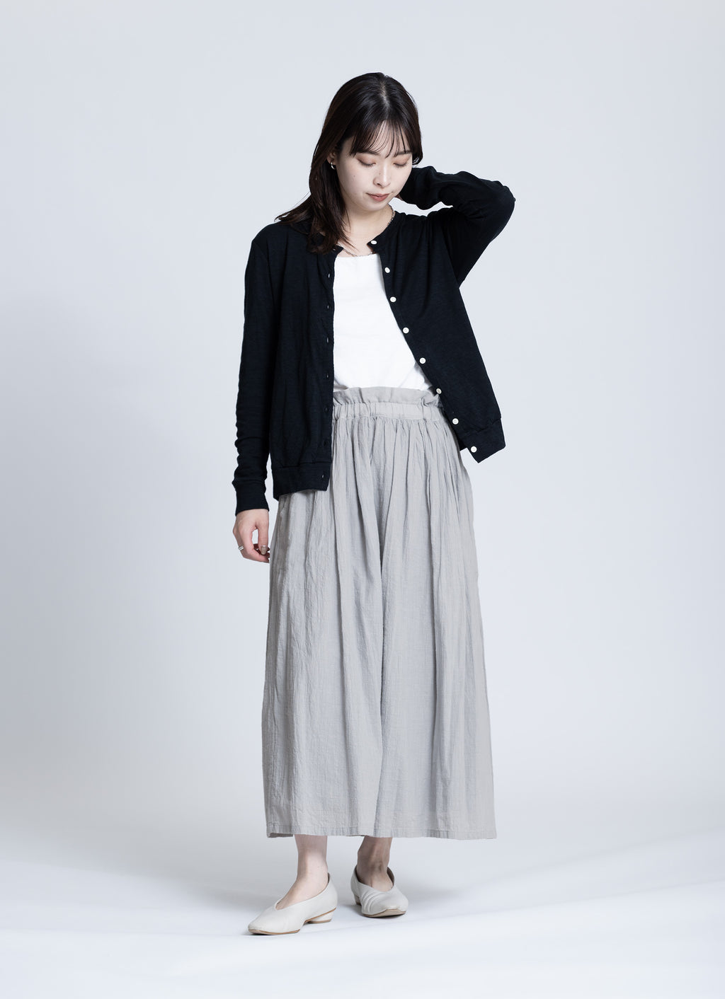 ガーゼギャザースカート