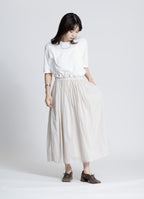 ガーゼギャザースカート