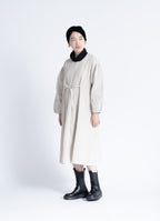 ガーゼプリーツドレス