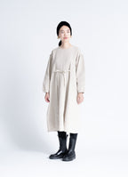 ガーゼプリーツドレス