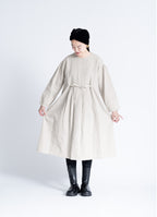 ガーゼプリーツドレス