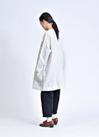 ガーゼロングコート