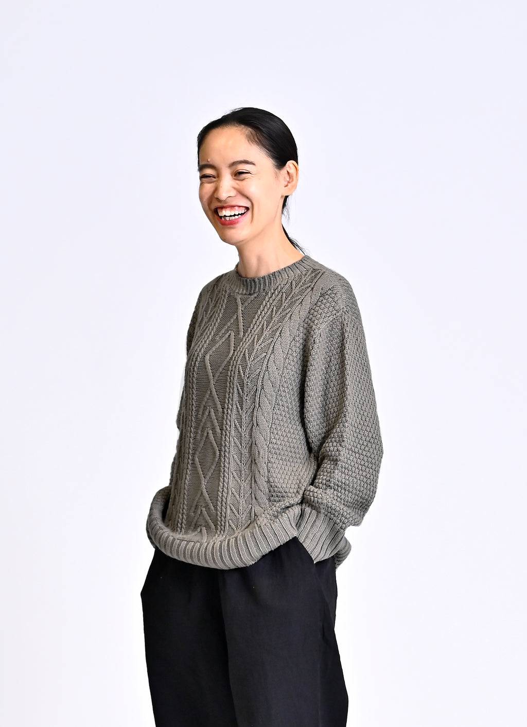 ガーゼなセーター