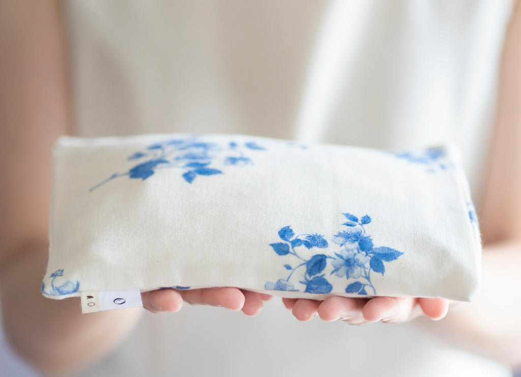 【accos×aoコラボ】アイカイロ／アイピロー 米ぬか玄米カイロ（よもぎ）カバー付