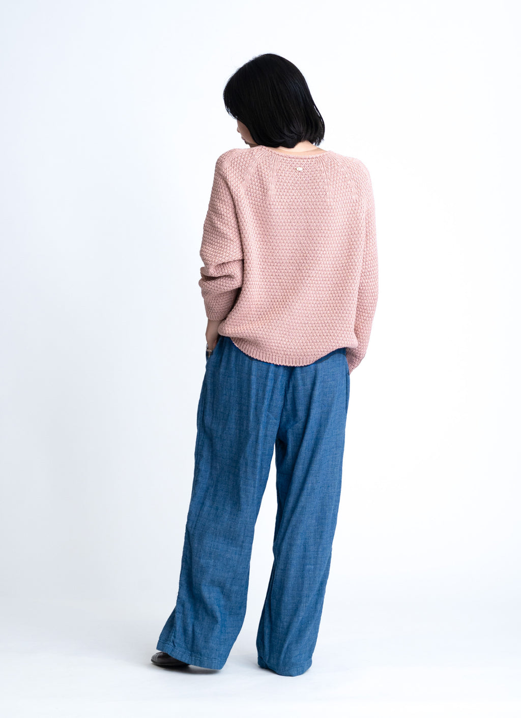 ガーゼなニットカーデ