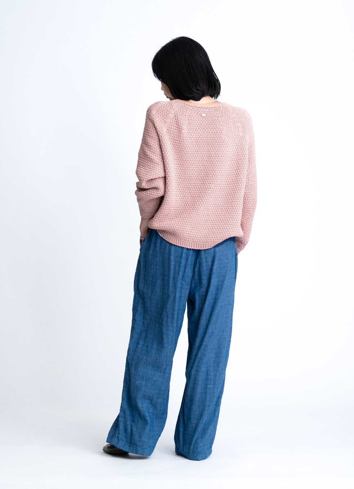 ガーゼなニットカーデ